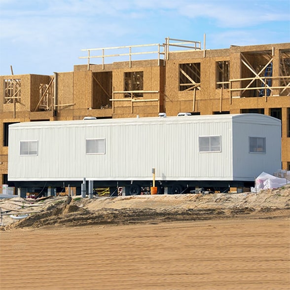 construction & jobsite shower trailers are equipped with heating and air conditioning to provide comfort in any weather conditions